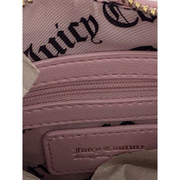 Juicy Couture Dreamy Juicy Shoulder Bag Raspberry Tart Light Pink Viral NEW - Picture 12 of 12